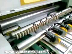 QZJ-G 4-roll Automatic High-speed Helical-knife Paper Sheeter Stacker