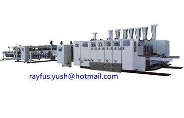 Máy in Flexo để cắt rãnh Carton Cắt xếp chồng Tiết kiệm sức lao động