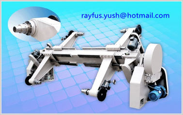 Corrugator Line Single Facer / Electric Shaftless Mill Roll Stand Hỗ trợ hai cuộn giấy